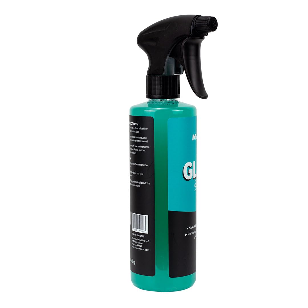 Maxshine 16oz Universal Glass Cleaner - Streak-Free Car Window Cleaner - Ammonia-Free Auto Glass Spray for Tinted Windows, Mirrors & Windshields
