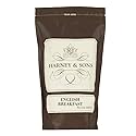 Harney & Sons English Breakfast Tea - 100% China Black Tea, Caffeinated, - Bag of 50 Sachets