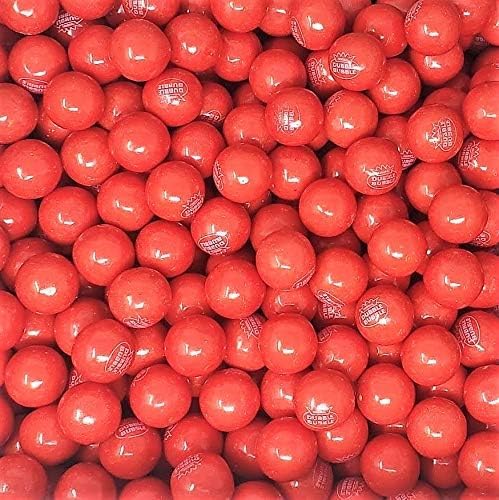 Candy Retailer Hot Chew Cinnamon Bubble Gum Gumballs (3 Pounds)