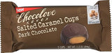 CHOCOLOVE XOXOX, CUP, SLTD CARML, DK CHOC, 2C, Pack of 12, Size 1.2 OZ - No Artificial Ingredients Kosher