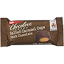 CHOCOLOVE XOXOX, CUP, SLTD CARML, DK CHOC, 2C, Pack of 12, Size 1.2 OZ - No Artificial Ingredients Kosher