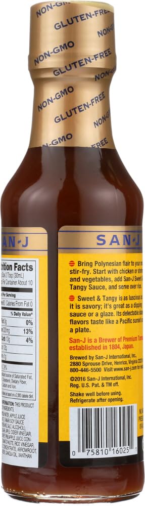 San J Sauce Sweet & Tangy Gf