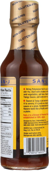 San J Sauce Sweet & Tangy Gf