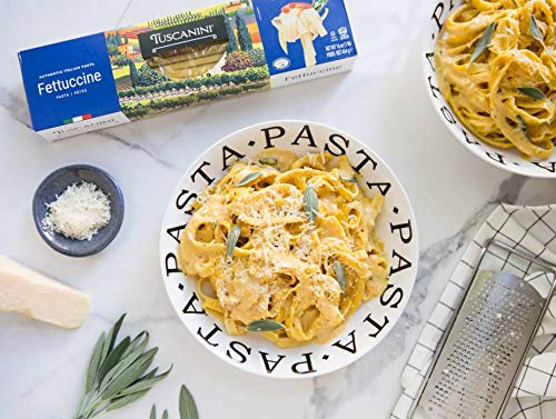 Tuscanini Authentic Italian Fettuccine Pasta Noodles 16oz (4 Pack) Made with Premium Durum Wheat