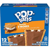 Pop Tarts Frosted Variety, S'mores, Chocolate Fudge, and Brown Cinnamon Sugar, 20 Ounce (Pack of 3) - with Make Your Day Bag Clip