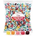 SweetSide Sugar Free Fruit Jelly Candy, 1lb Pack of Sugar Free Candy Bulk, These Candies Individually Wrapped for Convenience and Freshness, Perfect