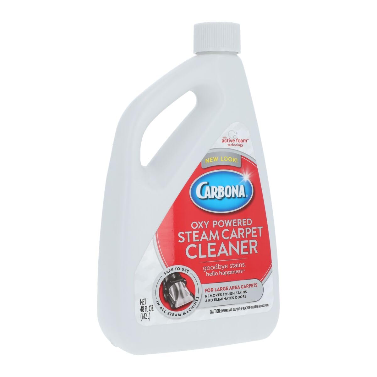Carbona® Oxy-Powered Steam Carpet Cleaner | Professional Strength Deep Clean Solution | Stain & Odor Fighting Solution | 48 Fl Oz