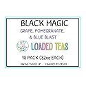 RxNutrition 2go Loaded Energy Tea (10 pack bulk, Black Magic)