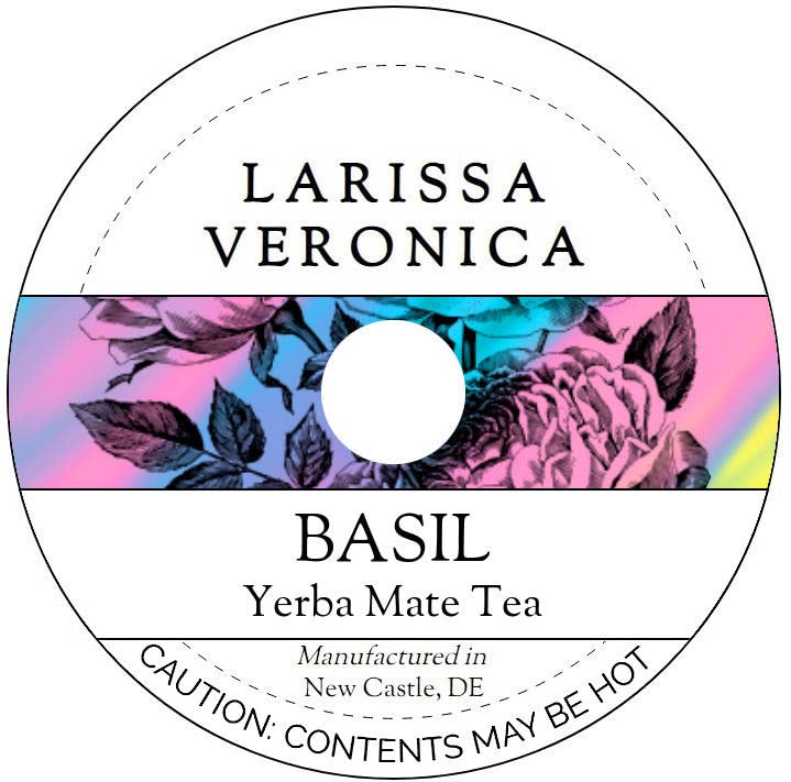 Basil Yerba Mate Tea (Single Serve K-Cup Pods) (12 pods, ZIN: 571286) - 3 Pack