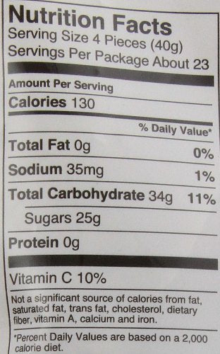 Jelly Belly, Sunkist, Fruit Gems, Soft Fruit Candies, 2lb Bag (Pack of 2)