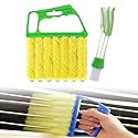 Blind Cleaner Tool, Detachable Window Blind Cleaner Duster Tool, 7 Fingers Dusting Cleaner Mini Blind Duster Brush for Blinds Air Conditioner Vents