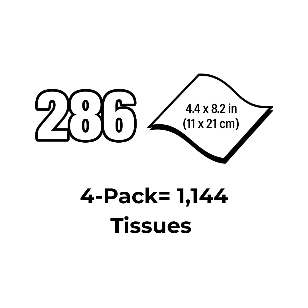 Kimtech Kimwipes no-lint Tissue, Pack of 4, KW01x4 (C)