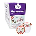 Joffrey's Coffee - Angel's Kiss, Flavored Coffee, Artisan Medium Roast, Arabica Coffee Beans, Chocolate & Coconut Cream Flavor, K-Cup 2.0 Compatible