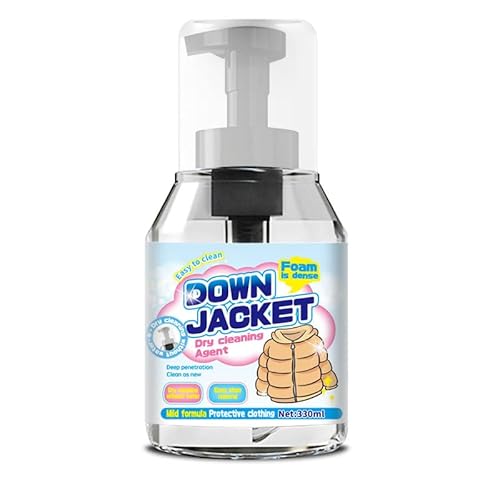 Stain Remover, Performance Stain & Stink Remover, Down Jacket Cleaning Foam, Wash-Free Agent for Down Jacket, Eco-Friendly Stain Remover, Clothes