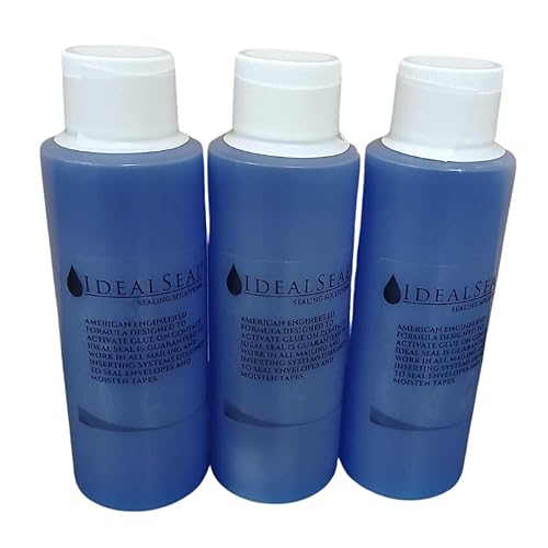 IDEALSEAL 3 Bottles 4 Oz. of Concentrated Sealing Solution Makes 3 Gallons Compare to PB EZ Seal ez Seal Sealing Solution ez Seal Solution
