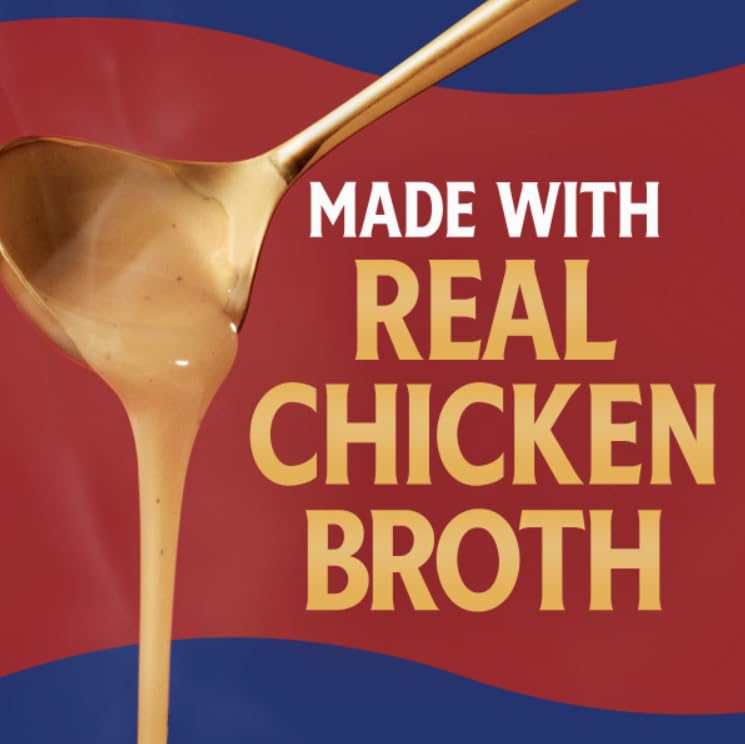 Heinz HomeStyle Classic Chicken Gravy, Savory Poultry Base, Ready to Serve Gravy for Quick Mashed Potatoes and Easy Roast Meals, 12 Ounce (Pack of 4)