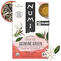 Numi Organic Green Tea with Jasmine, 18 Microplastic-Free Tea Bags