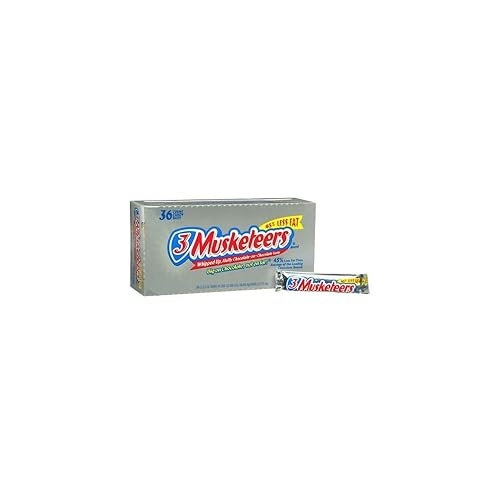 3 Musketeers Milk Chocolate Bar (400030) 2.13 oz (Pack of 36)