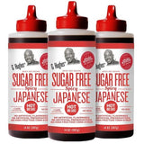 G Hughes Sugar Free Spicy Japanese BBQ Sauce - Gluten Free Hot Japanese Barbecue Sauce, Gourmet Asian Marinade for Fish, Meat, Chicken Wings, Stir Fry