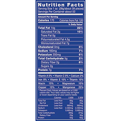 PLANTERS Salted Dry Roasted Peanuts, 52 oz. (6-Pack)