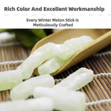 Traditional Chinese Winter Melon Candy Strips, Rock Sugar Coated, preserved fruit17.6 oz (500g)