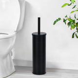 Deep & Sturdy Toilet Bowl Brush with Holder - Durable Scrubbing - Toilet Cleaners - Household Essentials - Silicone Brush - Bathroom Cleaner
