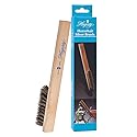 Hagerty Horsehair Silver Brush - Gentle Cleaning Tool for Sterling & Silver Plate - Reaches Intricate Details, Won’t Scratch - Made in USA