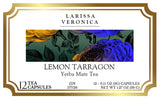 Lemon Tarragon Yerba Mate Tea (Single Serve K-Cup Pods) (12 pods, ZIN: 577126) - 2 Pack