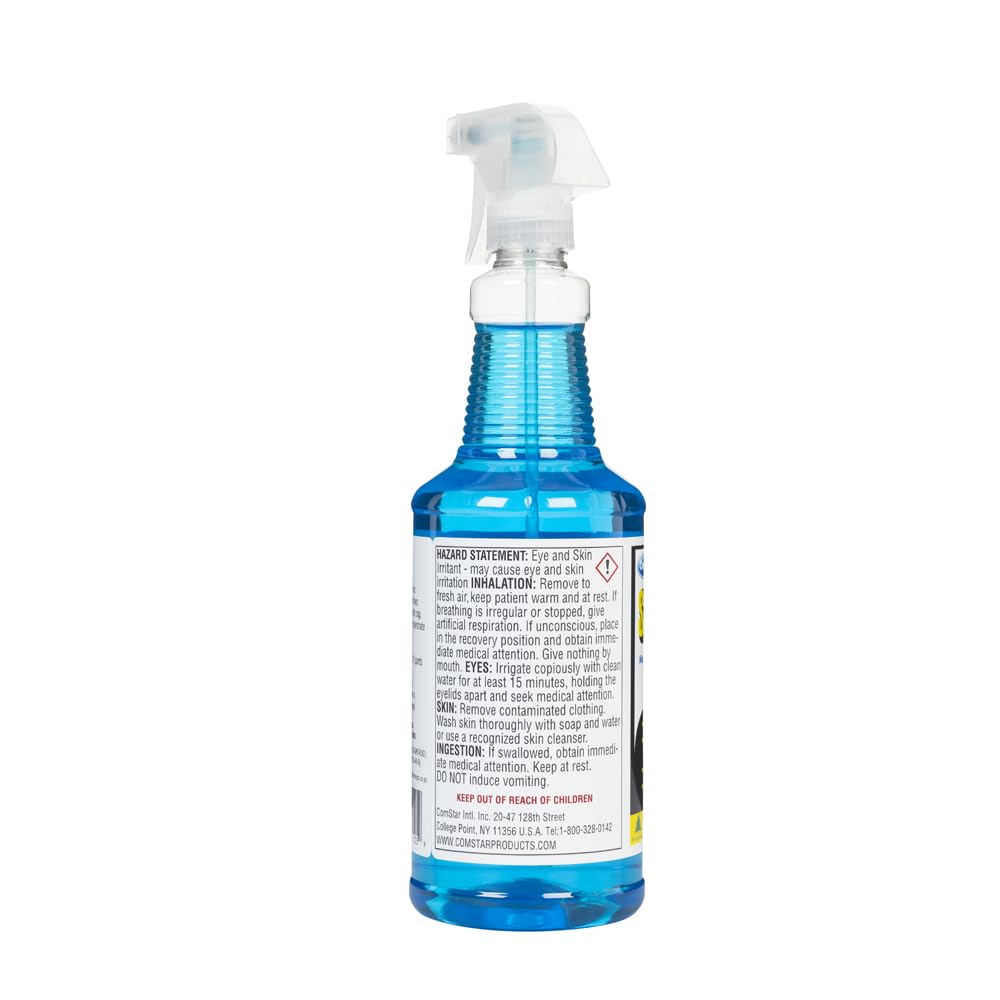 ComStar Spritz Heavy Duty Degreaser, 1 Quart, Industrial Oil & Grease Cleaner, Removes Carbon, Dirt & Grime, Ideal for Machinery, Tools, Floors