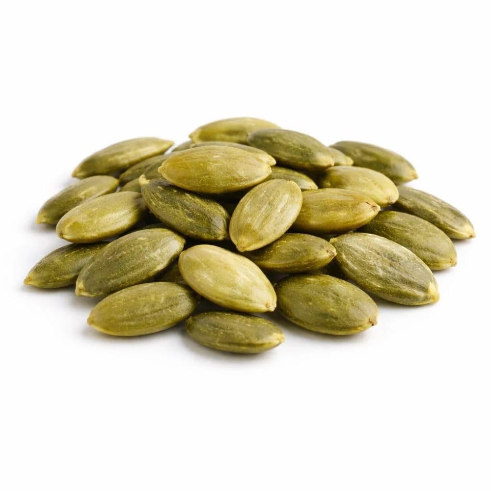 Raw Pumpkin Seeds - Shelled Pumpkin Seed Kernels for Snacking, Baking & Toppings, 5 lb (Approx. 52,500 Pieces)