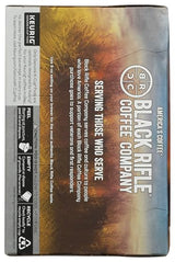 Black Rifle Coffee Company Loyal Spirit Single Serve Coffee Pods, Light Roast, 12 Count K-cup pods, 4.6-ounce box