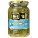 Mt. Olive No Added Sugar Sweet Relish, 16 oz