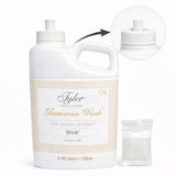 Tyler Candle Wash Diva 128 Fl Oz Laundry Detergent/w Dryer Sachet Single Pouch, Pull and Pour Spill Proof Cap