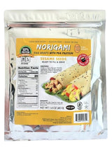 Norigami Egg Wraps Pea Protein - High Protein,Low Carb,Vegetarian Thin Healthy Wrap for Sandwiches-Ready To Fill And Serve-Certified Kosher,Non