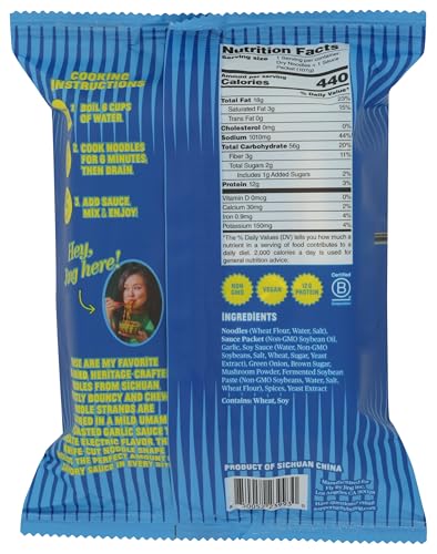Fly by Jing Garlic Noodles, 3.88 OZ
