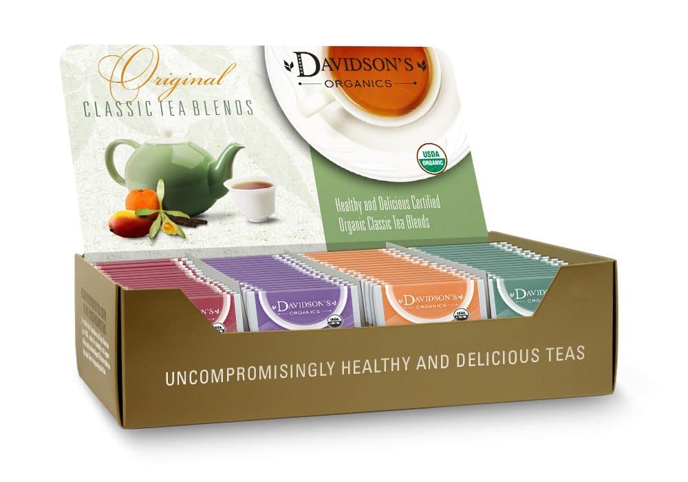 Davidson's Organics, Assorted Classics, 100-count Individually Wrapped Tea Bags