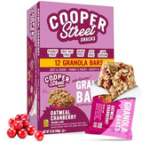 Cooper Street Granola Bakes - Soft Baked Oats, Grain & Seeds Breakfast Granola Cookie Bars - Nut & Dairy Free, Low Sodium, Healthy Lunchbox Snacks