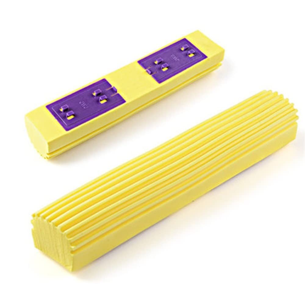 JONJUMP 5 Pieces Home Cleaning PVA Sponge Foam Rubber Mop Head Replacement Home Floor Cleaning Head Garden Cleaning Supplies Floor