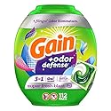 Gain Flings Laundry Detergent Pacs with Odor Defense, 112 Count, Super Fresh Blast Scent, HE 3in1 with Febreze and Oxi