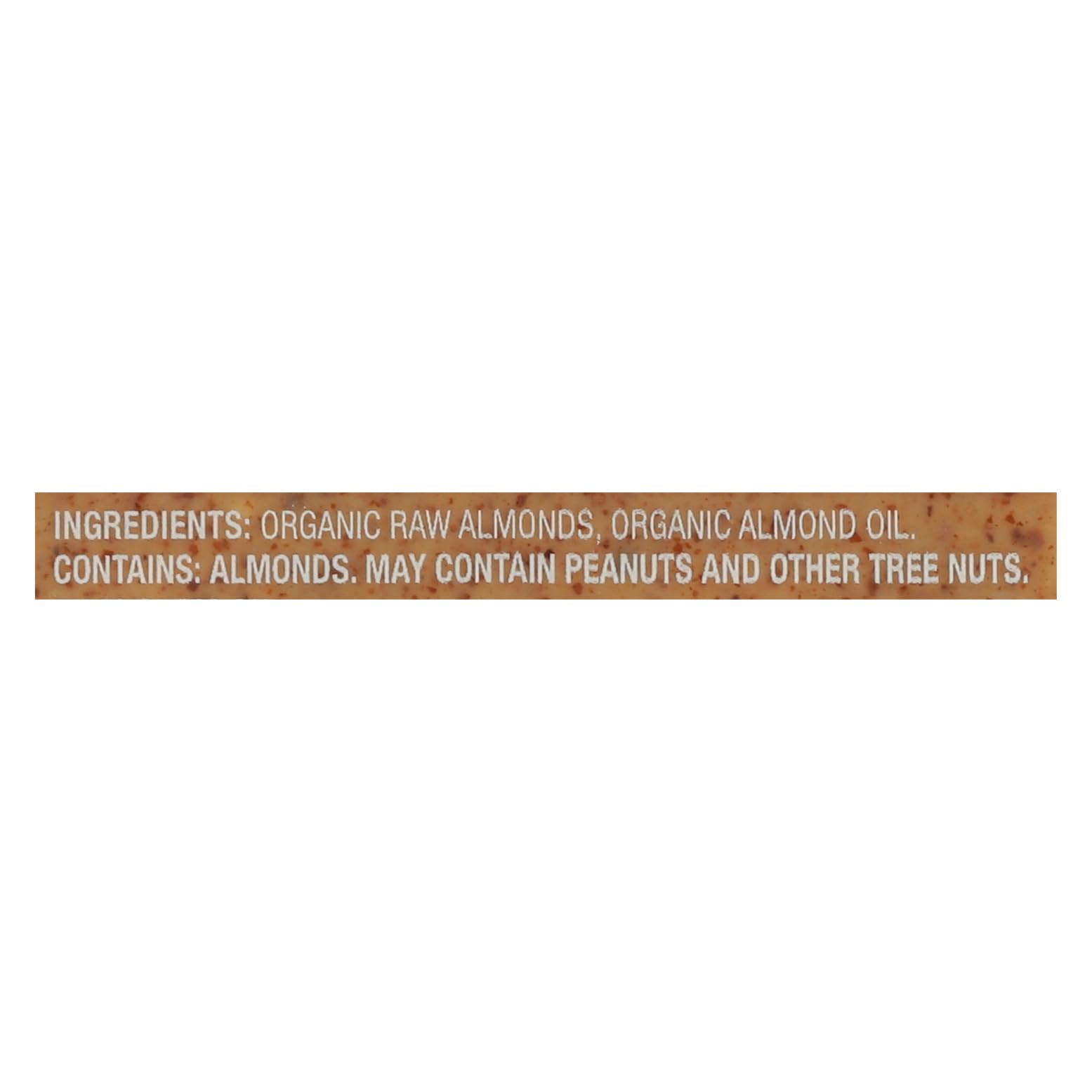 MaraNatha Organic Creamy Raw Almond Butter, 12 Ounce Jar