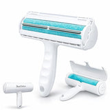 BuyDelux Pet Hair Remover Roller, Reusable Self-Cleaning Lint Roller for Dog & Cat Hair, Fur Removal for Furniture Couch Carpet Car Clothes & Bedding