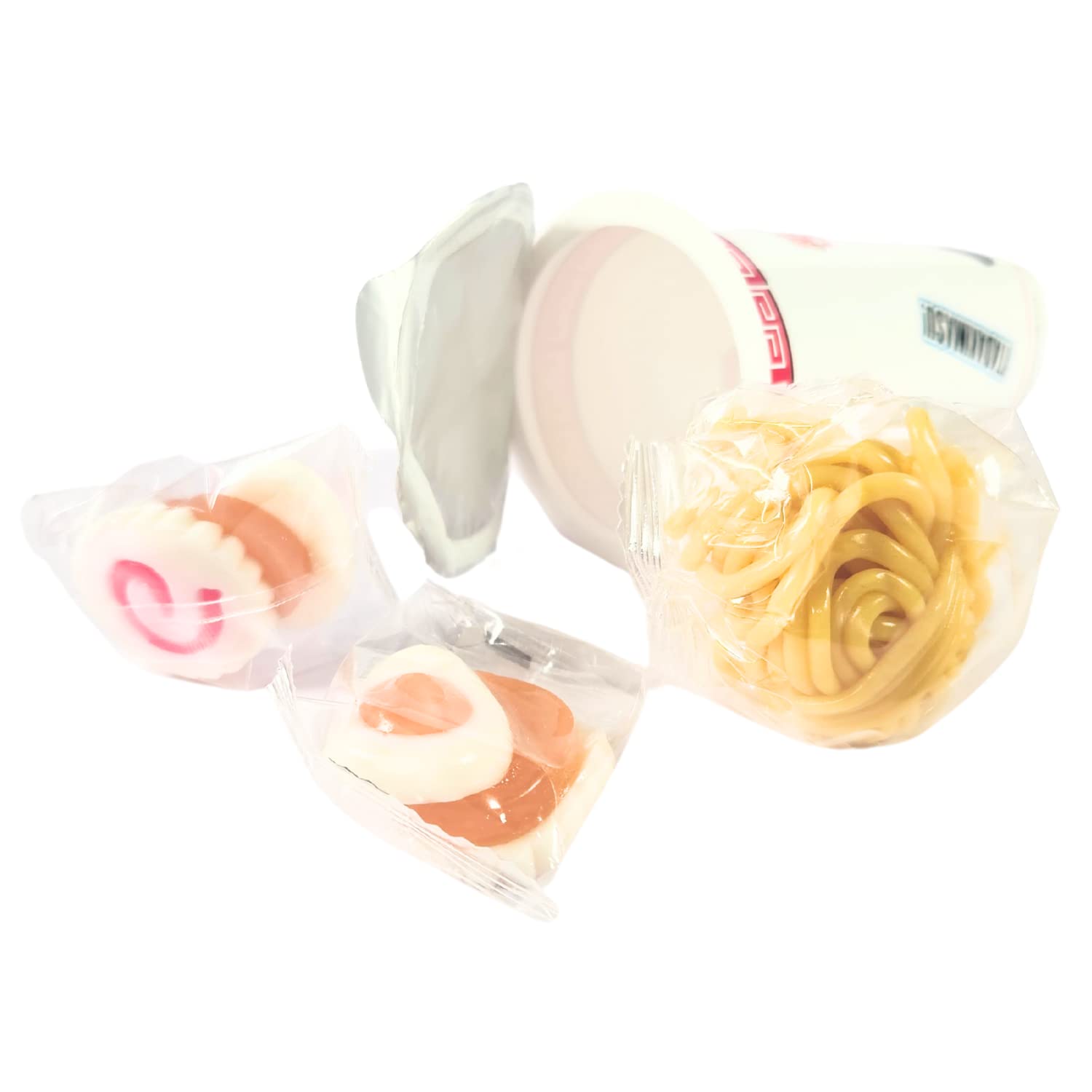 Naruto Shippuden Gummy Ramen Kit Make Your Own Fruity Candy Ramen (2 Pack) with 2 Gosutoys Stickers