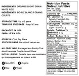 Food to Live Organic Short Grain White Sushi Rice, 1 Pound - Non-GMO Japanese Style Perfectly Sticky Rice, Vegan, Bulk. Easy to Cook. Great as a Side Dish. Perfect for Sushi, Salads, and Desserts