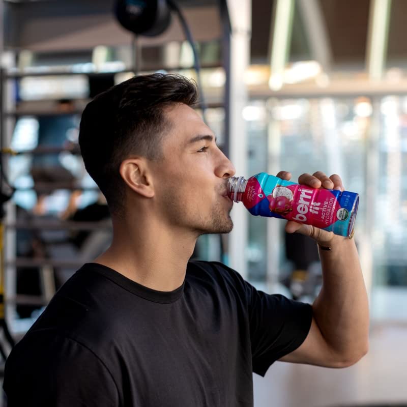 Berri Fit 2-Flavor Variety Pack | Natural Plant-Based Electrolytes - Certified Organic - Non-GMO - Low-Calorie Fitness Beverage - Paleo Friendly|