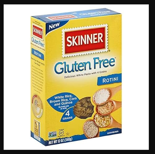 Ronzoni Gluten Free Pasta 12oz Box (Pack of 6) Choose Shape Below (Rotini)