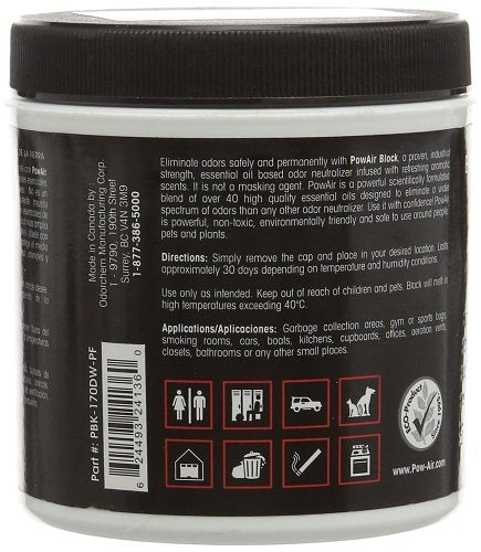 PowAir All-Natural Odor Neutralizer Block (Apple Crumble)