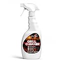 Evo Dyne Grill Cleaner Spray (32 oz), Made in USA - Quickly Cleans BBQ Burnt-on Foods and Grease from Grill Grates - Heavy Duty, Fast-Acting Formula