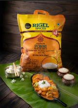 Rigel Spices Premium Ponni Boiled Rice - Aged | Authentic South Indian Parboiled Rice for Fluffy & Nutritious Meals | Ideal for Daily Cooking and Special Recipes (1.81 KG)