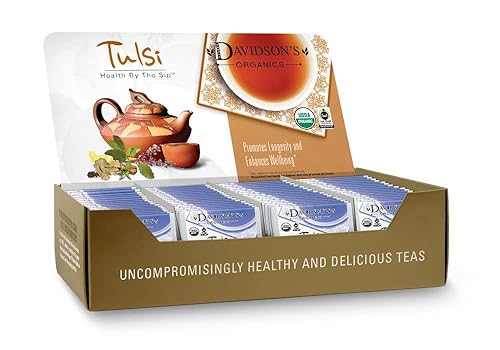 Davidson's Organics, Tulsi Spicy Green, 100-count Individually Wrapped Tea Bags