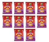 Ritz Bits - Cheese Cracker Sandwiches - Pack of 10 - Filling Made with Real Cheese - Perfect for Taking on the go - Stock up Today and Enjoy Anywhere